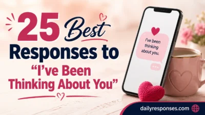 Best Responses to “I’ve Been Thinking About You”