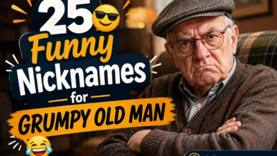 Funny Nicknames for Grumpy Old Man