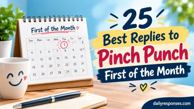 Best Replies to Pinch Punch First of the Month