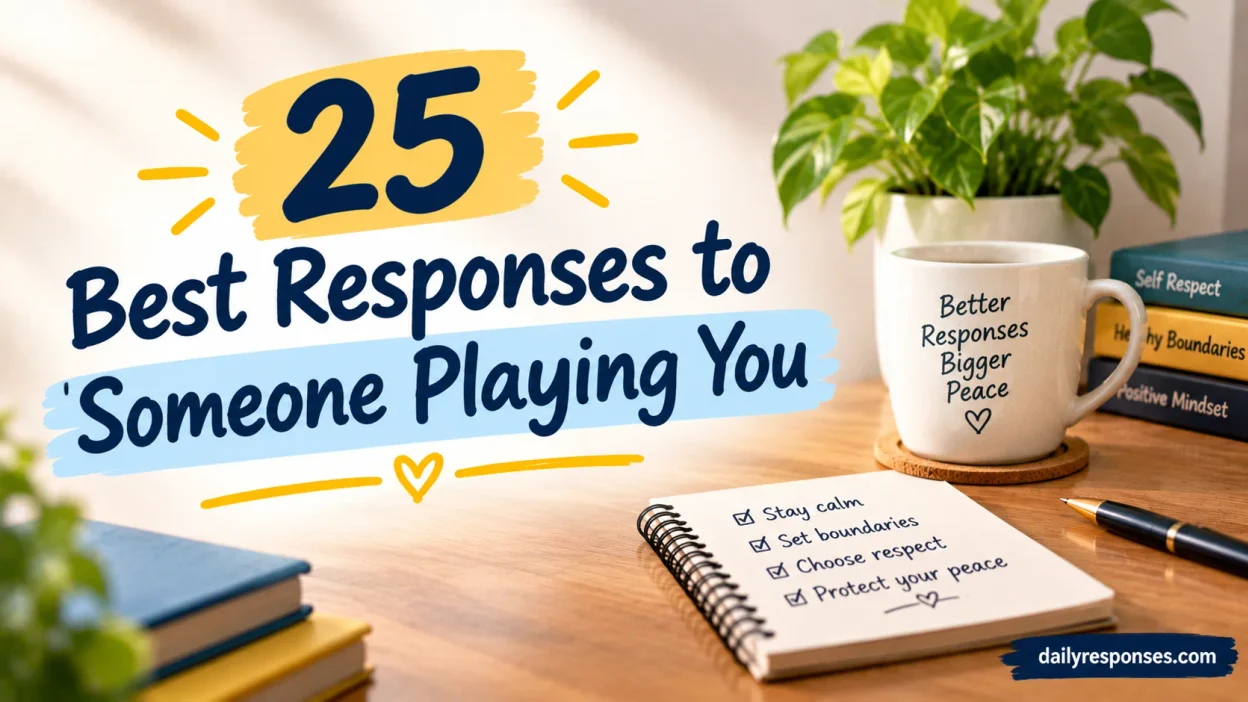 Best Responses to Someone Playing You