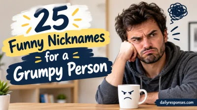 Funny Nicknames for a Grumpy Person