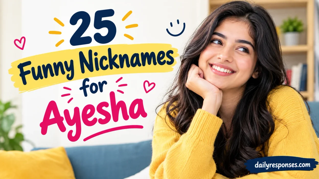 Funny Nicknames for Ayesha