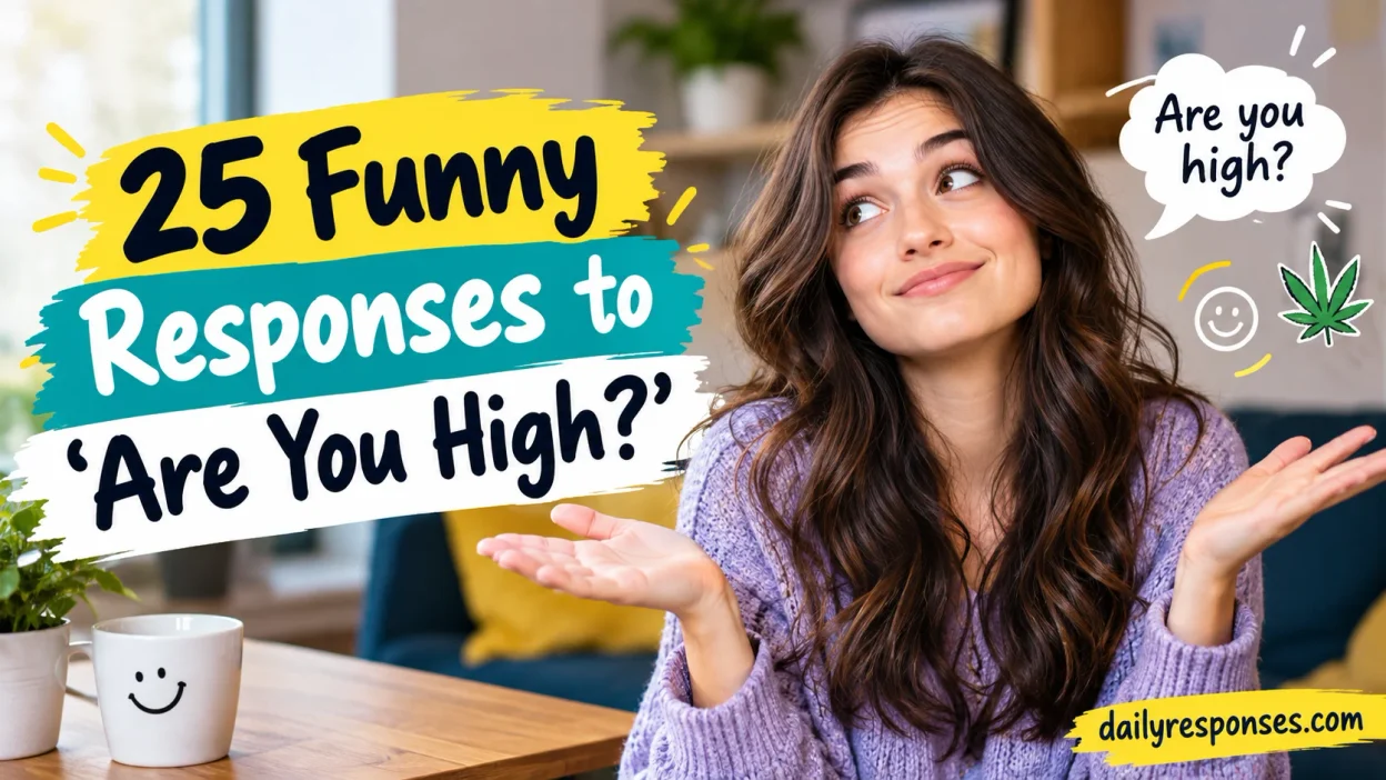 Funny Responses to ‘Are You High?’