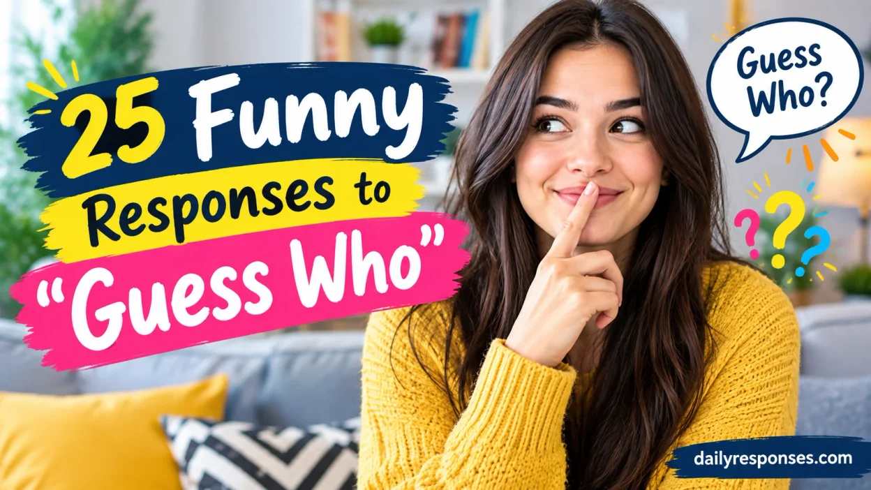 Funny Responses to “Guess Who”