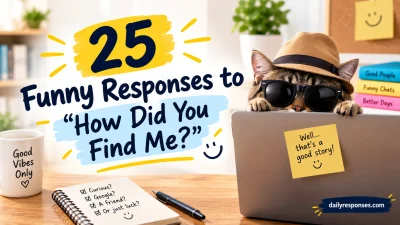 Funny Responses to “How Did You Find Me?”