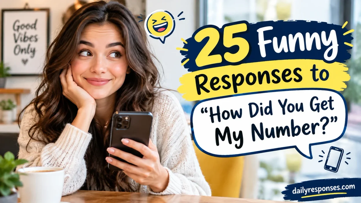Funny Responses to “How Did You Get My Number?”