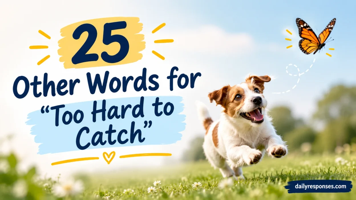 Other Words for “Too Hard to Catch”