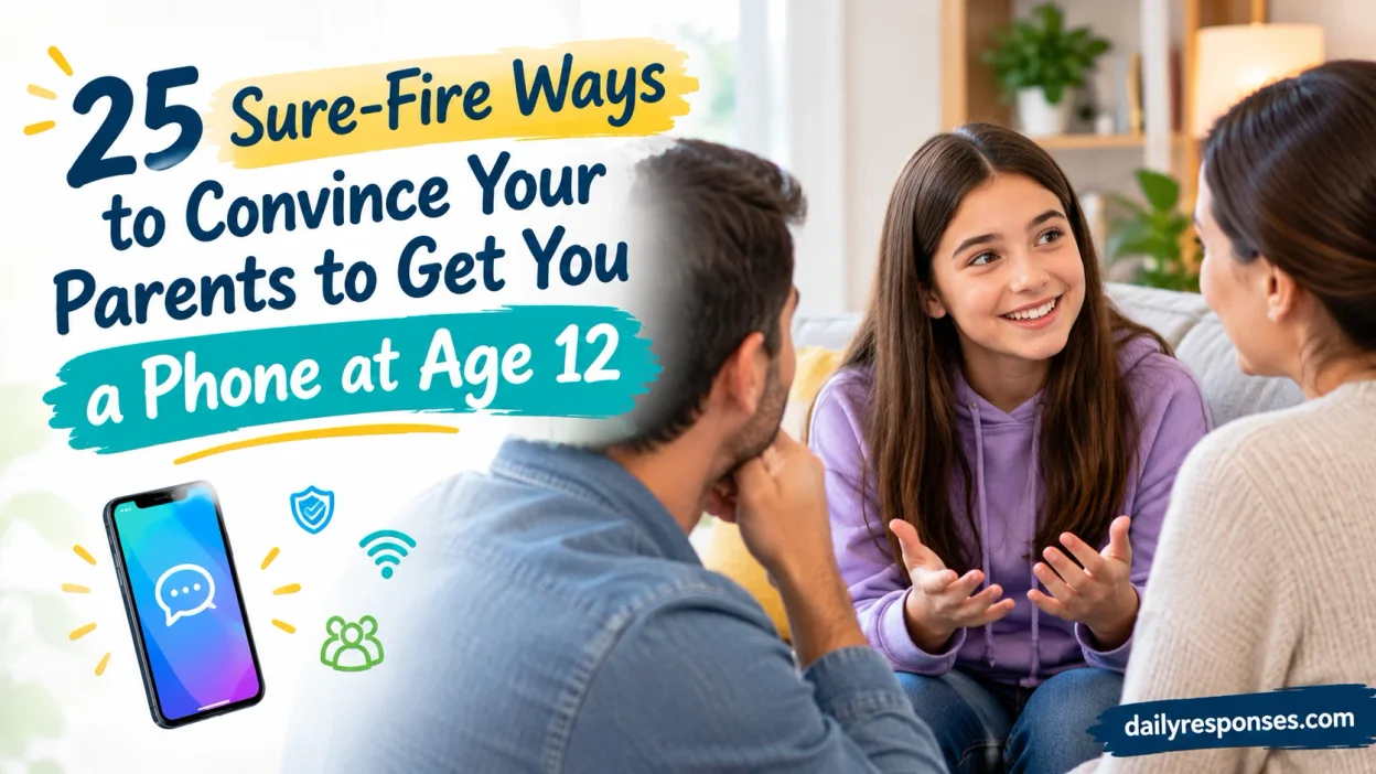 Sure-Fire Ways to Convince Your Parents to Get You a Phone