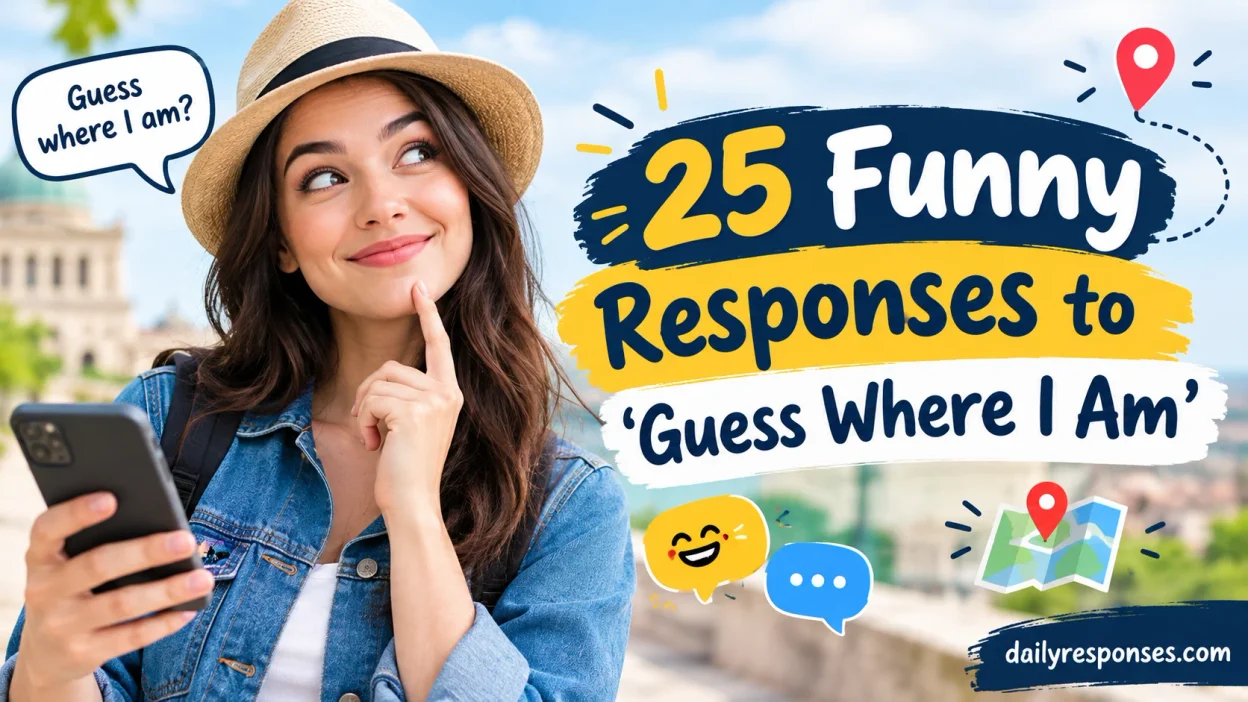 Funny Responses to ‘Guess Where I Am’